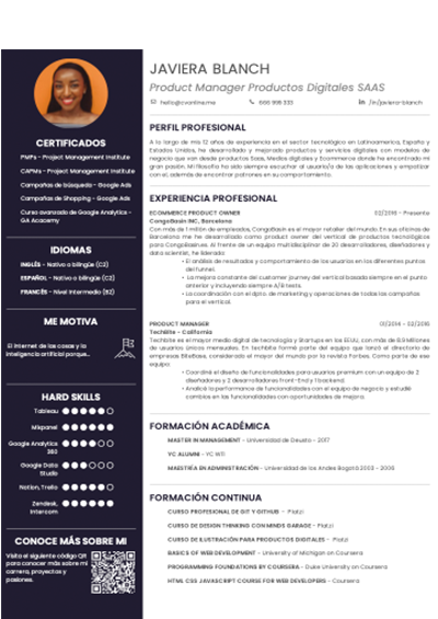 simple resume format pdf edit