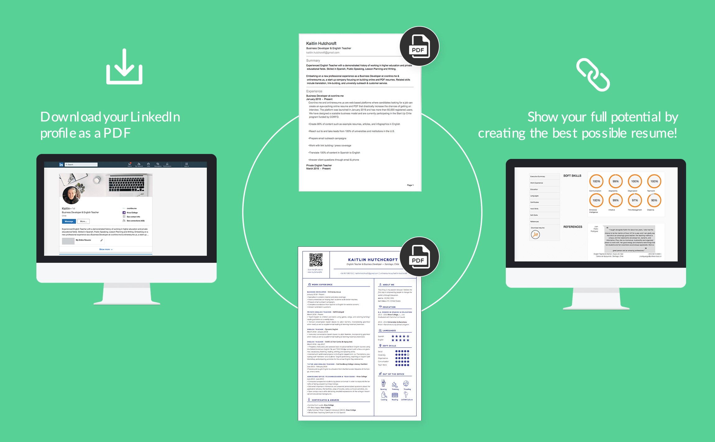 30+ Download Resume Templates Linkedin Desain CVmu