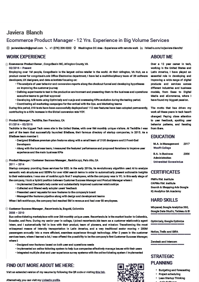 simple resume format pdf edit