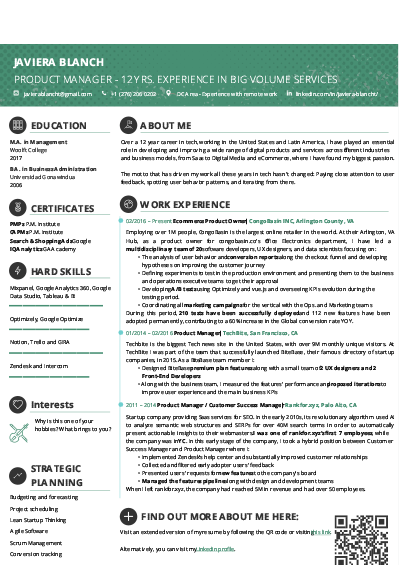 online edit resume template